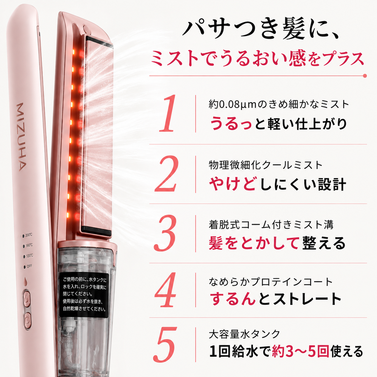 ウルミスト Proの5つの特長